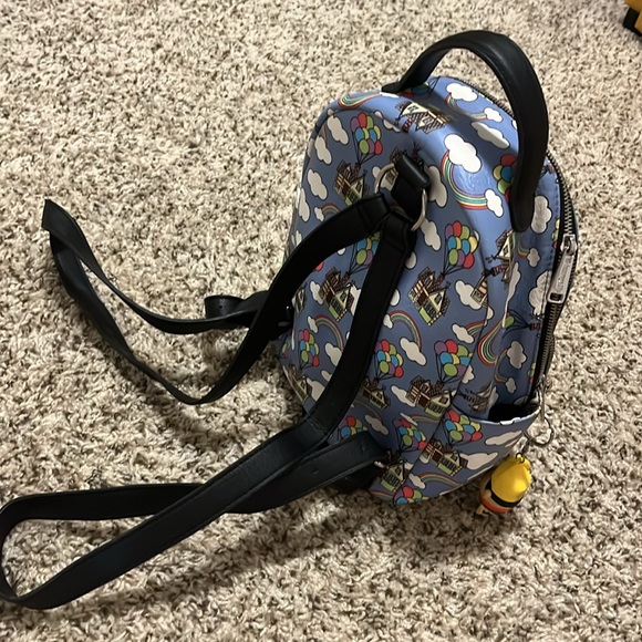 Disney Pixar Up Loungefly backpack rainbow balloons - Picture 4 of 12
